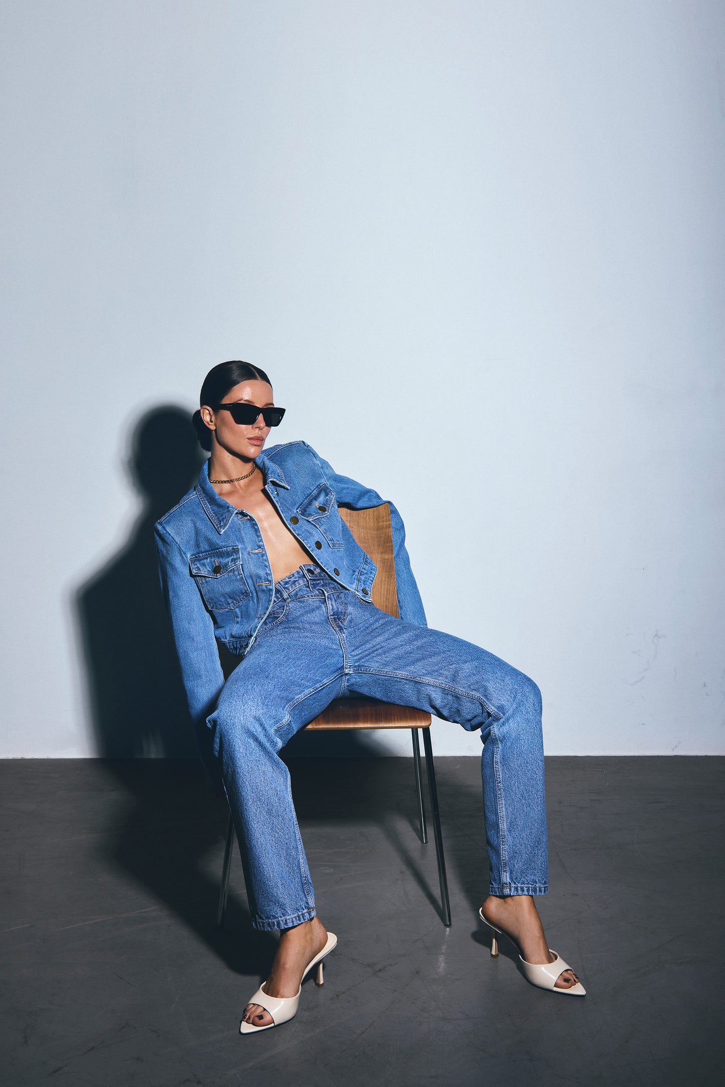 Jeans high-waist