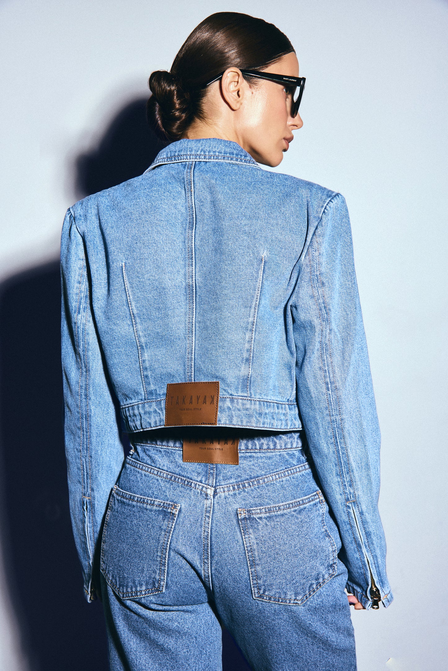 Blue denim jacket