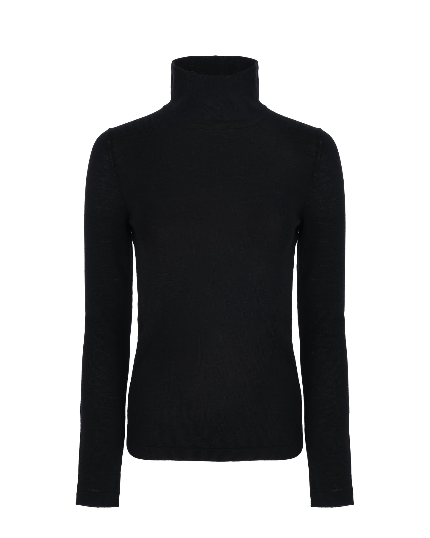 Merino wool turtleneck top