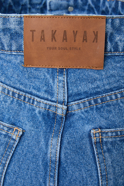 Jeans high-waist