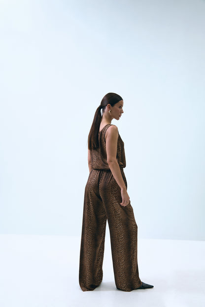 Leopard trousers
