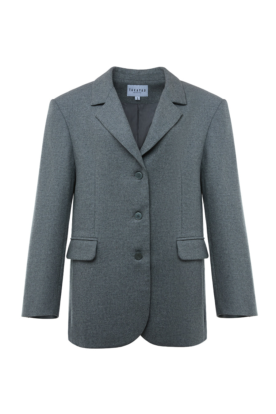 Grey wool jacket